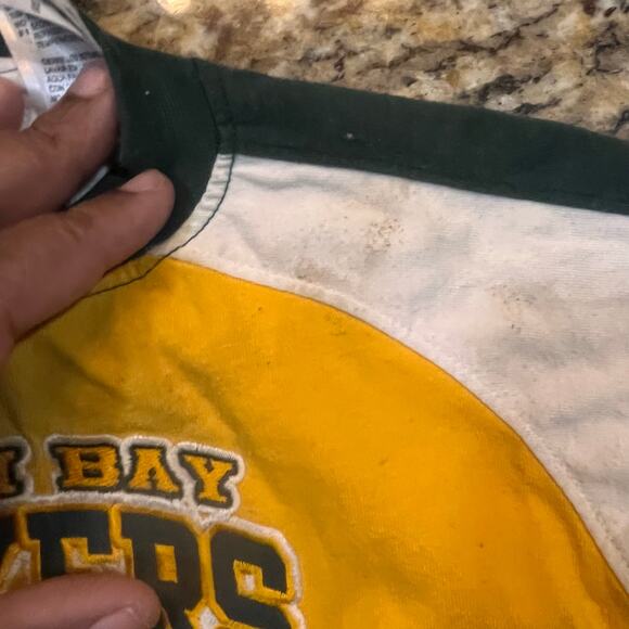 Green Bay Packers Size 6-9 Months Baby Toddler Shirt, Long Sleeve Team NFL - Picture 8 of 11